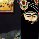 تابلو دکوراتیو قاجاری ( 844-MR ART )