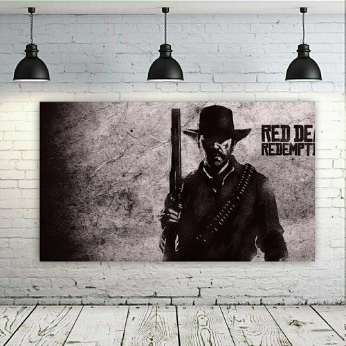 تابلو بوم طرح red dead کد c2v